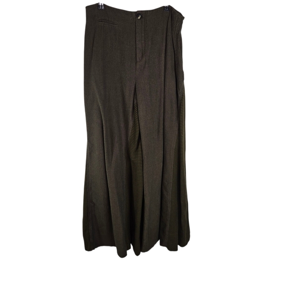 Free People Carina Mixed Menswear Wide Leg Palazzo Pants - Picture 8 of 11